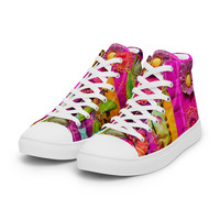 Corral Womens high top canvas shoes - Thumbnail 4