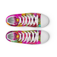 Corral Womens high top canvas shoes - Thumbnail 6