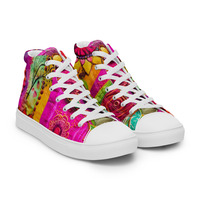 Corral Womens high top canvas shoes - Thumbnail 8