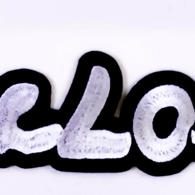 Long embroidered patch disclose discharge axegrinder anti-cimex doom