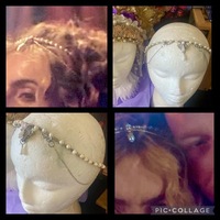 Elizabeta Pearl Headdress— Dracula A Love Tale - Thumbnail 2