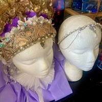 Elizabeta Pearl Headdress— Dracula A Love Tale - Thumbnail 3