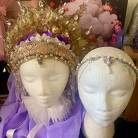 Elizabeta Pearl Headdress— Dracula A Love Tale - Thumbnail 4
