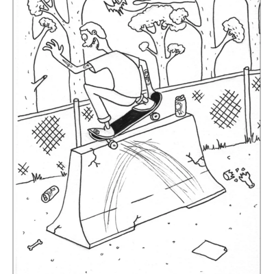 ‘night moves’ original illustration