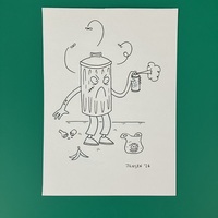 ‘Can Control’ Original Illustration - Thumbnail 1