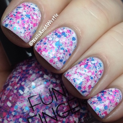 Funky fingers - saved by the glitter