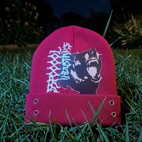 Red Bite Beanie - Thumbnail 2
