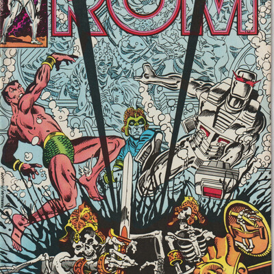 Marvel comics rom set of three comics (1982-84) nos. 35, 37 and 53