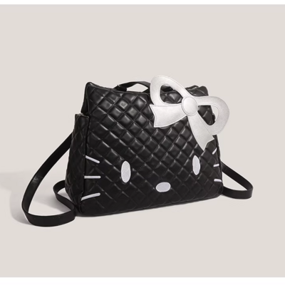 Big kitty cat tote bag backpack