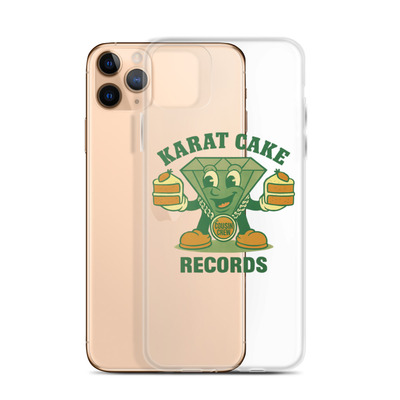 Karat cake clear case for iphone