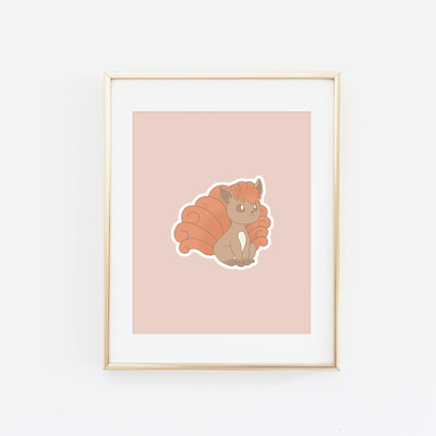 Firey print