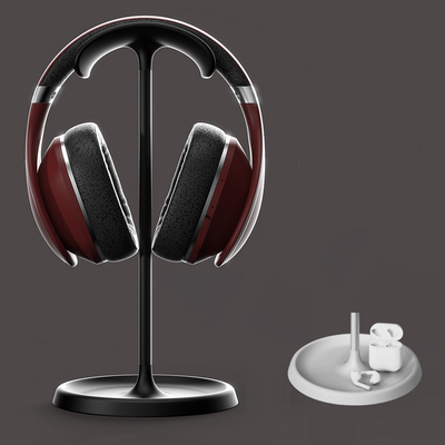 Universal aluminum alloy headphone holder stand bte05
