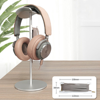Universal Aluminum Alloy Headphone Holder Stand BTE05 - Thumbnail 4