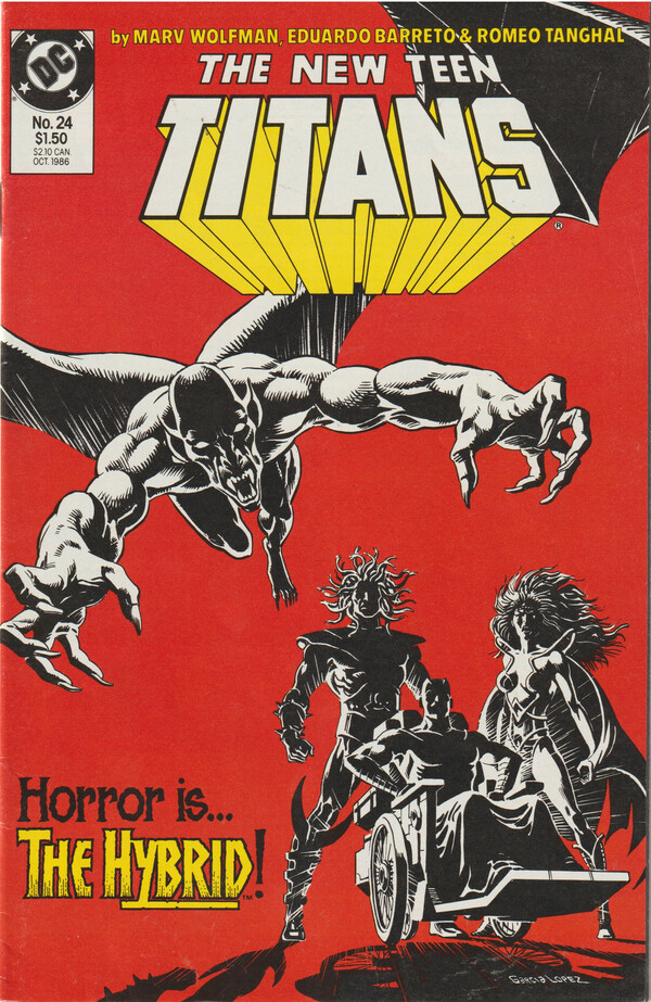 DC Comics The New Teen Titans (1984) set of 11 from 1986-87 Nos. 24-34