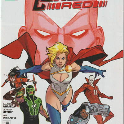 Dc comics justice league: red complete set 1-6 2025 dc ko tie-in series