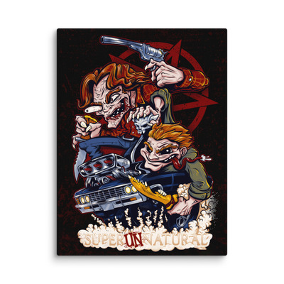 Super unnatural  -  canvas print