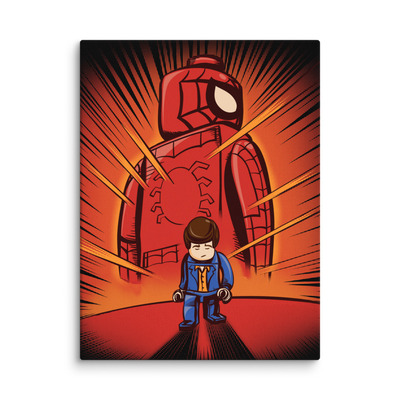Brick no more  -  canvas print copy