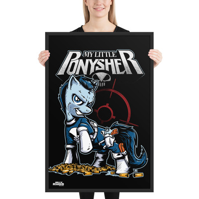 The Ponysher Framed poster