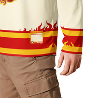 Fire chomper hockey fan jersey - Thumbnail 3