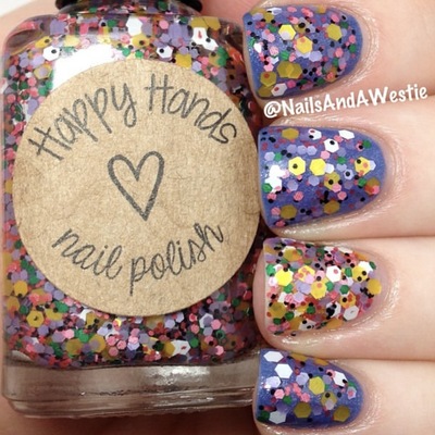 Happy hands - flowers on the highway