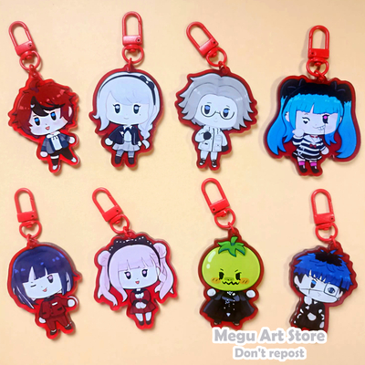 100line chibi keychains