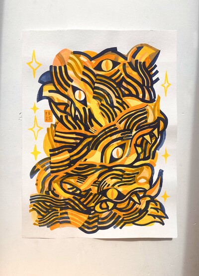 "HIERARCHIES" Original Painting
