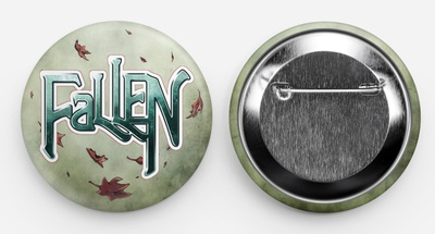 FaLLEN Logo Button (2.25″ × 2.25″)