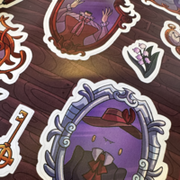 Monstrous Mirrors Sticker Sheet - Thumbnail 2