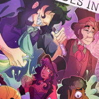 What Resides in the Cheval Glass Collage Print - Thumbnail 2
