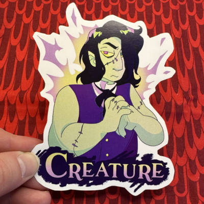 Creature Gothic Genders Sticker