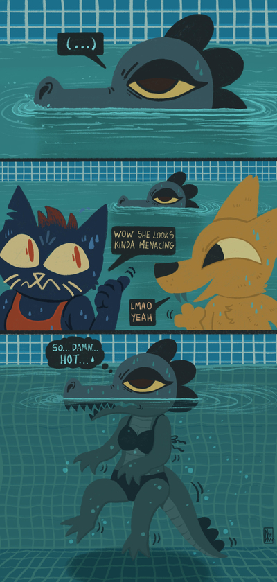 NITW - Menacing Bea print