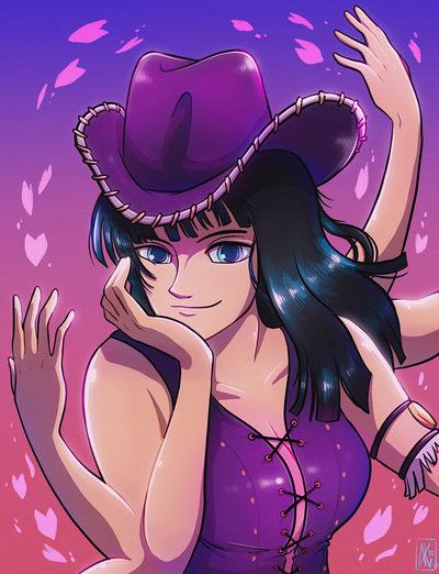 One Piece - Nico Robin print