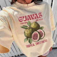 Guava Letter Printed Tee - Thumbnail 1