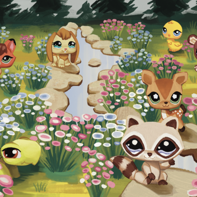Littlest paradise print