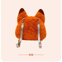 Fox & Bunny Plush Backpack - Thumbnail 4