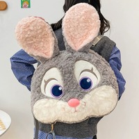 Fox & Bunny Plush Backpack - Thumbnail 1