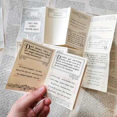 Book/fandom zines