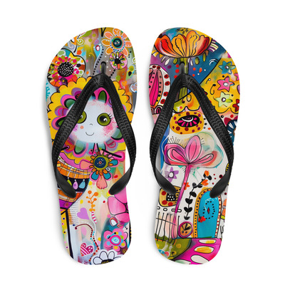 Betty Buzz Frabic Flip-Flops