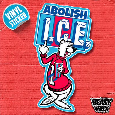 ABOLISH ICE Sticker