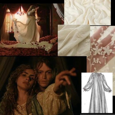 Elisabeta nightgown custom to order