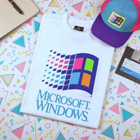RETRO WINDOWS PIXEL TEE V.2 - Thumbnail 1