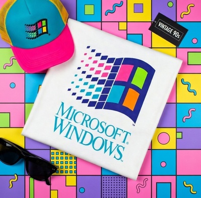 RETRO WINDOWS PIXEL TEE V.2