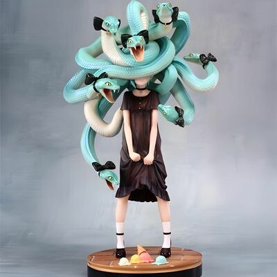 Bishoujo arttoy by weartdoing "medusa girl green viper ed."