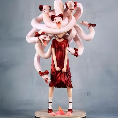 Bishoujo arttoy by weartdoing "medusa girl crimson viper ed."