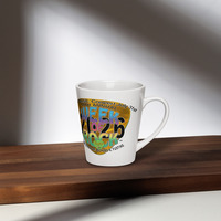 WOR26 Latte Coffee Mug - Thumbnail 1