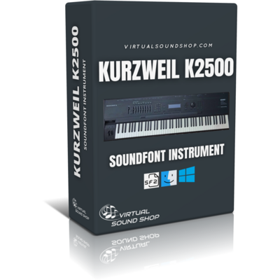 Kurzweil k2500 soundfont library sf2 virtual instrument nki vst software