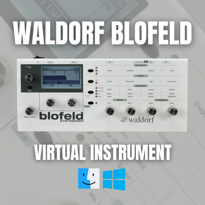 Waldorf blofeld virtual instrument vst software