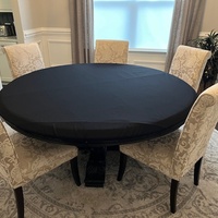 Speed-Lite Poker Table Cover with Pad – Fits 54" Round Table – Made to Order by Playezze – Free Shipping - Thumbnail 2