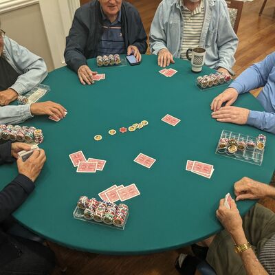 Speed-lite felt style poker table cover with pad for 60" round table – custom made to order by playezze – free shipping