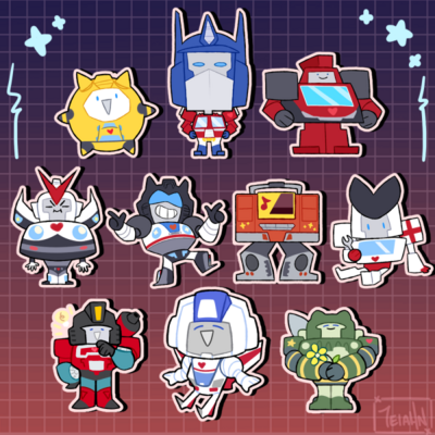 Autobot Mini Stickers